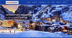 Desktop Screenshot of intersport-saintefoy.com